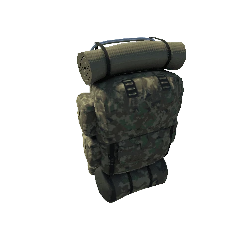 Back Pack Camo Complete Prefab